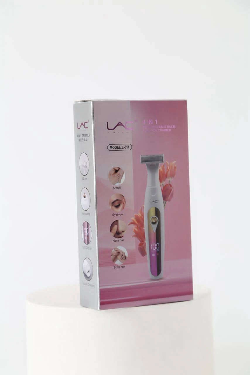 ژیلت زنانه لایچی 4 کاره L-311