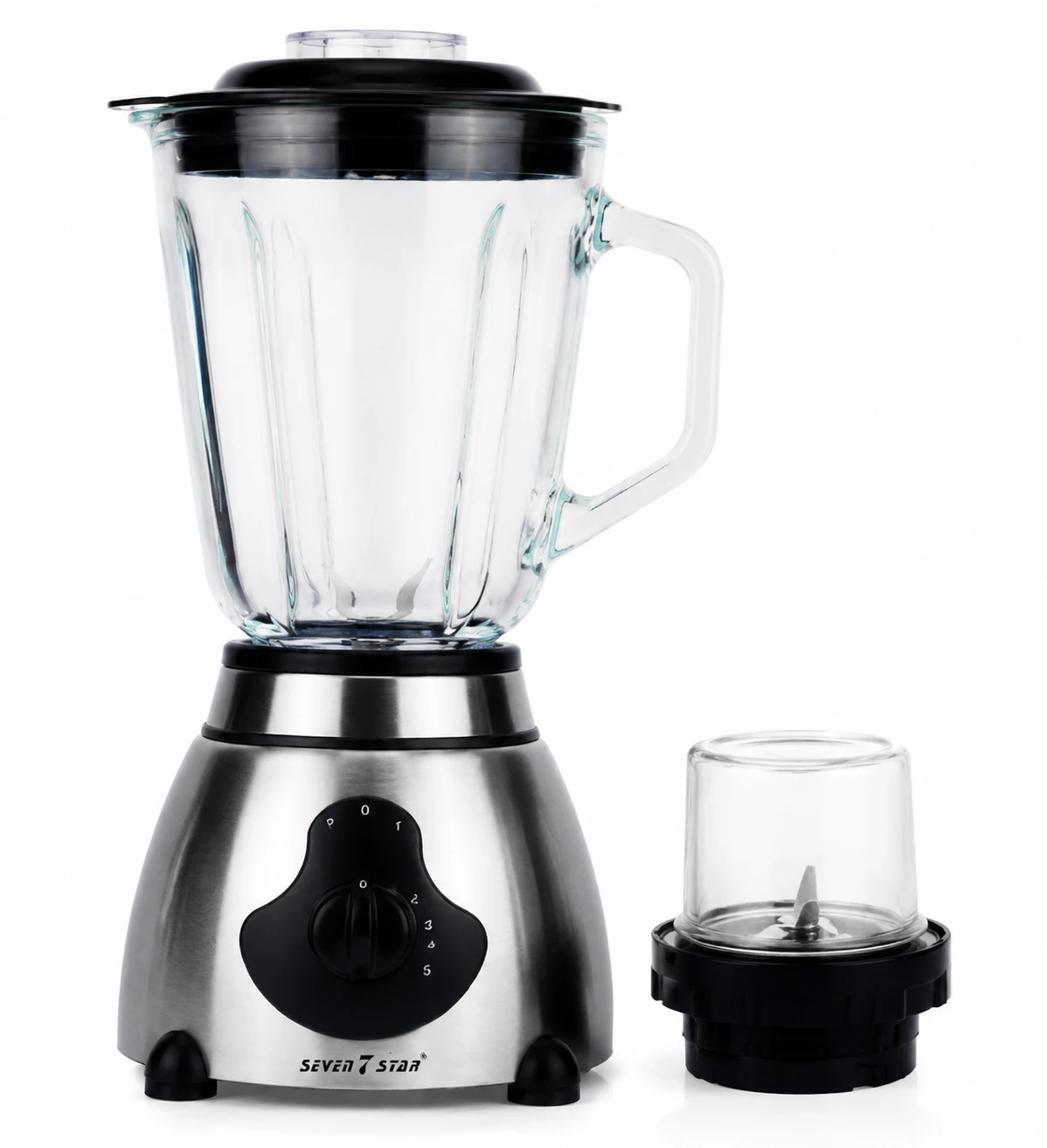 مخلوط کن و آسیاب سون استار مدل 7SBLG371 با پارچ شیشه‌ای 1.5 لیتری و توان 600 وات
